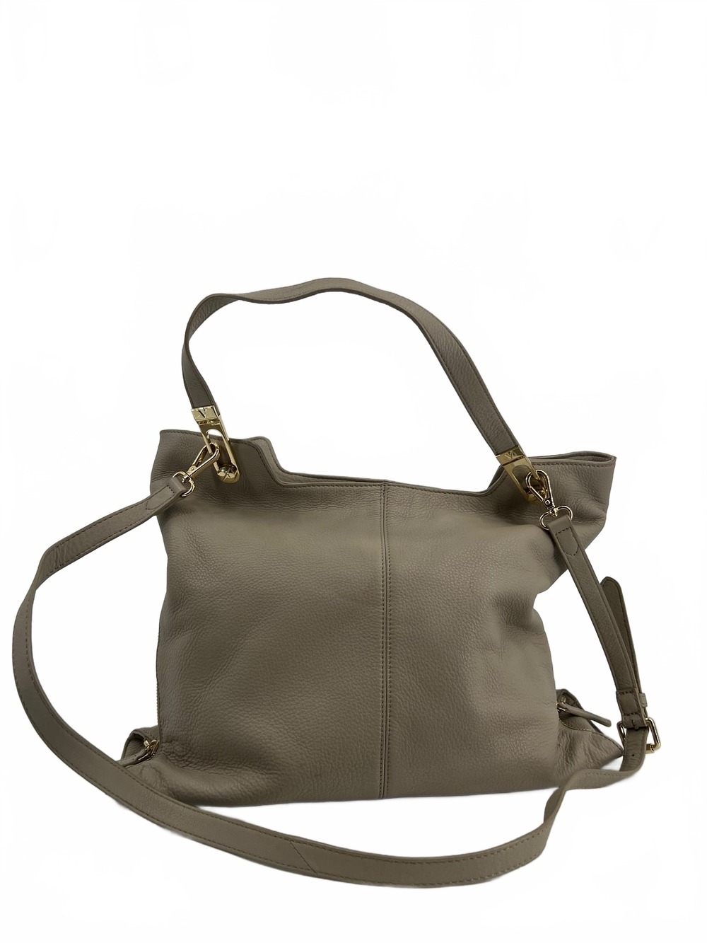 Vince Camuto Beige Shoulder Bag Adjustable Cross-Body